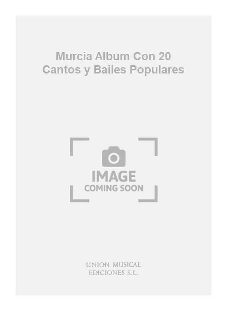 Murcia Album Con 20 Cantos y Bailes Populares